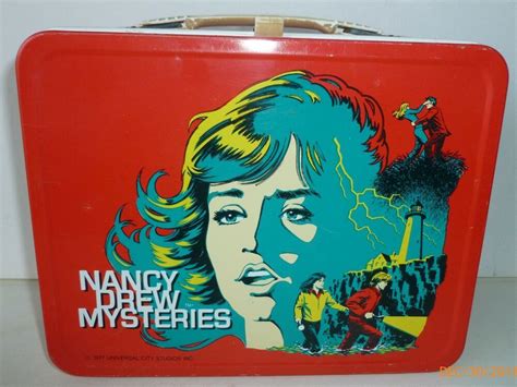 nancy drew metal lunch box|Nancy Drew Lunch Box .